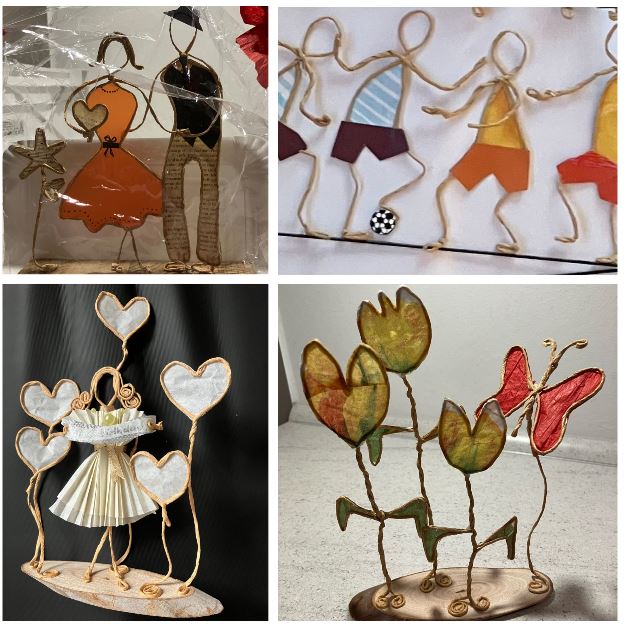 Einf&uuml;hrung in die Kunst des Gestalten mit Papierdraht